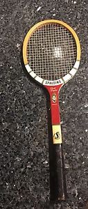 Vintage 1950's Spalding Pancho Tournament Tennis Racquet