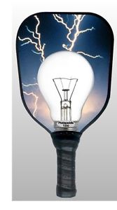 Pickleball Paddle Light Bulb lightning   T200 Picklepaddle  USAPA passed
