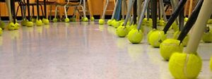 300 PRE-CUT PRECUT used Tennis Balls For Chairs (Any Quantity Available)