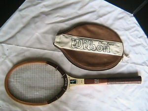 VTG Wilson Chris Evert Autograph edition tennis racquet with cover