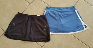 NWT Lot of 2 Women's Nike Dri-Fit Tennis Running Skirt/Skort/Shorts SZ M