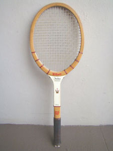 Vitnage Wilson The Jacket Kramer Autograph Wood Tennis Racquet  #TN7-4