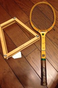 Vintage Wilson Billie Jean King Capri Speed Flex Fibre Face Wood Tennis Racket