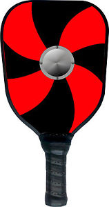 Pickleball Paddle Viking Shield Red and Black T200 Picklepaddle  USAPA passed