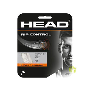 Head Cuerdas de tenis Rollo CREMALLERA Control 17 negro 1,25mm 200m