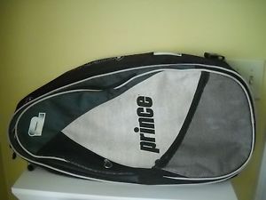 PRINCE"PERFORMANCE"RACQUETS SHOULDER BAG,VERY NICE,RIGHT OR LEFT,LOTS OF ZIPPERS