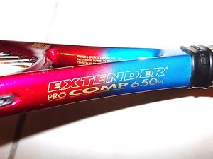 Prince Extender Pro Comp 650 pl Oversize Tennis Racket Vtg Racquet Strung 4 1/8