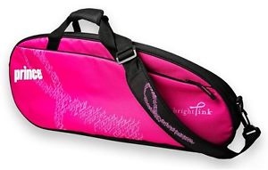 Brand New Prince Club 3 Pack Tennis Bag Pink Limited Edition