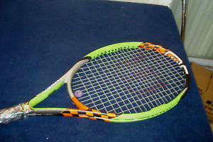 WILSON HYPER PRO STAFF TORCH OVERSIZE 110 TENNIS RACQUET 4 1/8