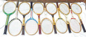 Vintage Wooden Tennis Racquets, Lot Of 12 Wilson Very Good Vintage Condition #4