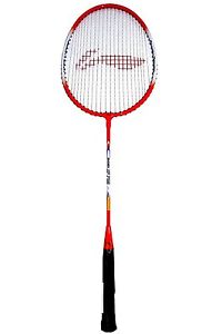 Li-Ning 809 XP Carbon Fiber Badminton Racquet, Size S2 (White/Red)