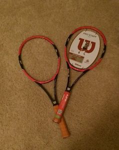 2 Wilson 97S Tennis Racquets  4 3/8 grip