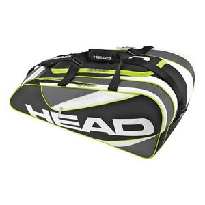 Head Elite All Court negro/amarillo/blanco
