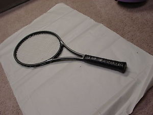 Prince Graphite Pro 90 Racquet With Cover Black