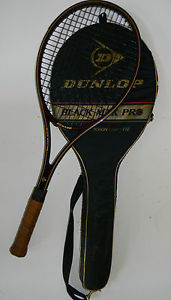 Vintage Dunlop Black Max Pro Boron/Graphite Tennis Racquet - 4 1/2