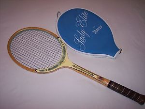 Vintage Lady Elite Tad Davis Tennis Racket 