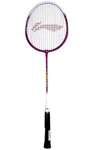 Li-Ning 808 XP Carbon Fiber Badminton Racquet, Size S2 (Black/White)