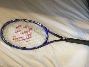 Wilson Tennis Racket - Titanium Graphite, new handle wrap.  Barely used!