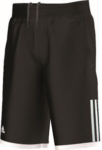 adidas Niños Tenis Formación Definitiva CLUB Bermudas negro blanco