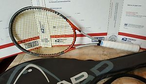 HEAD Ti.Radical Titanium Midplus Tennis Racquet w/Case 4 3/8 AUSTRIA