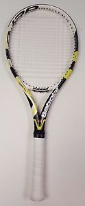 Babolat Aero Pro Drive Used Tennis Racquet 4 1/8 New Bumper Guard and String