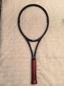 Wilson Pro Staff Tennis Racquet Vintage EXC COND/NEW STRINGS PWS 4 3/8
