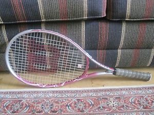 Wilson Hope Pink Breast Cancer Awareness Tennis Racquet-4 5/8 Grip