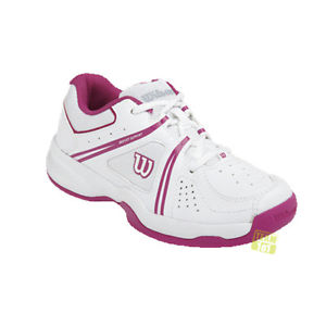 Wilson Niños Zapatillas de tenis ENVY JR blanco