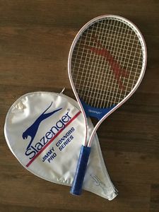 Vintage Slazenger JIMMY CONNORS Pro Series Tennis Racquet with Cover - Grip 00