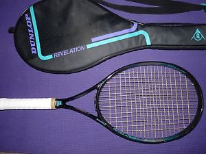 Dunlop Revelation Tennis Racquet w/ Cover 4/38 grip in Excellent Condition