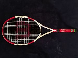 Wilson Six One 95S Tennis Racquet, 4 3/8 grip, 18x16, NEW!