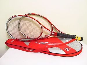 Dunlop M-FIL 3 Hundred 98 sq. in. Tennis Racquets - Lot of 2