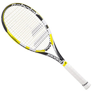 Babolat Drive Z Lite 4 3/8 Tennis Racquet Black White Yellow (ah)
