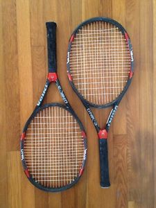 Two Volkl DNX 3 Tennis Racquets Rackets  4 1/2