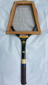 TENNIS RACKET Jack Kramer WILSON Pro MODEL RARE 1970s VINTAGE  WOODEN