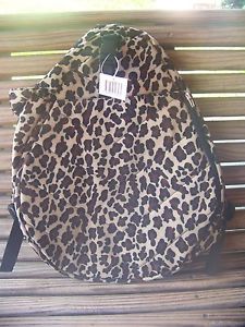 New Jet Dark Cheetah Junior Two Strap Backpack Life is Tennis Bag Racket $40