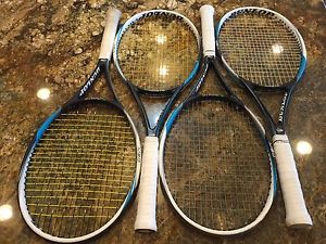 TWO Dunlop Biomimetic M2.0 Midplus Tennis Racquets 4 3/8