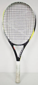 USED Dunlop Biomimetic M 5.0 4 3/8 Adult Pre-Strung Tennis Racquet Racket