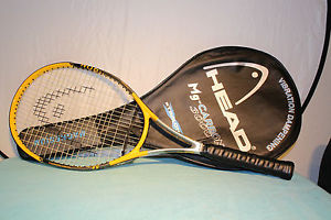 Head Mg.Carbon 3001 Oversize 4 3/8 Tennis Racket with Cover