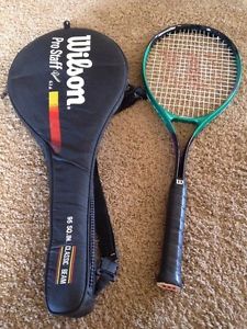 Wilson Advantage Midsize L2 4 1/4 Tennis Racket Super High Beam Series w/ Cover