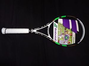 Babolat Pure Drive Team Wimbledon 2015 Tennis Racquet w/opt Babolat Case