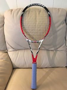 Wilson STEAM 99S 16x15 Tennis Racquet. 4 1/4. Strung with Luxilon 4G.