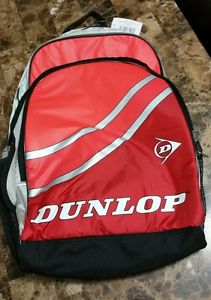Dunlop Club Backpack Red/Grey Tennis