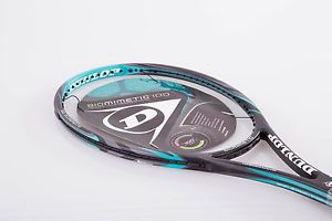 New Dunlop Biomimetic 100 Grip 4 3/8 Tennis Racquet Strung