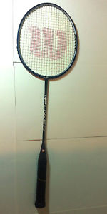Wilson Badminton Titanium Power Racket With Pocket Sports