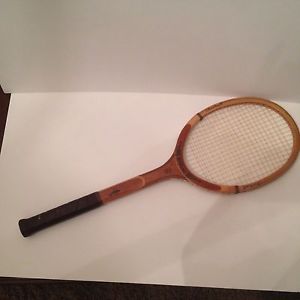Rare vintage Wilson Pro Staff wood tennis racquet endorsed by Chris Evret 4 1/8