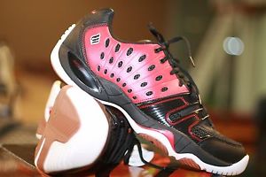 EKTELON RACQUETBALL SHOES T22 LOW RED / BLACK  MENS SIZE 13