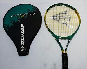 RAQUETA DUNLOP  POWER 23 con funda tenis pelotas deporte