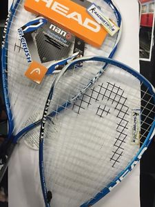 New Lot of 2 HEAD Ti Crush Nano Titanium Racquetball Racquet New
