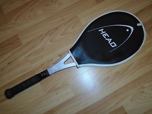 Head Arthur Ashe Competition Tennis Racquet and Cover. 4 3/8. A+.